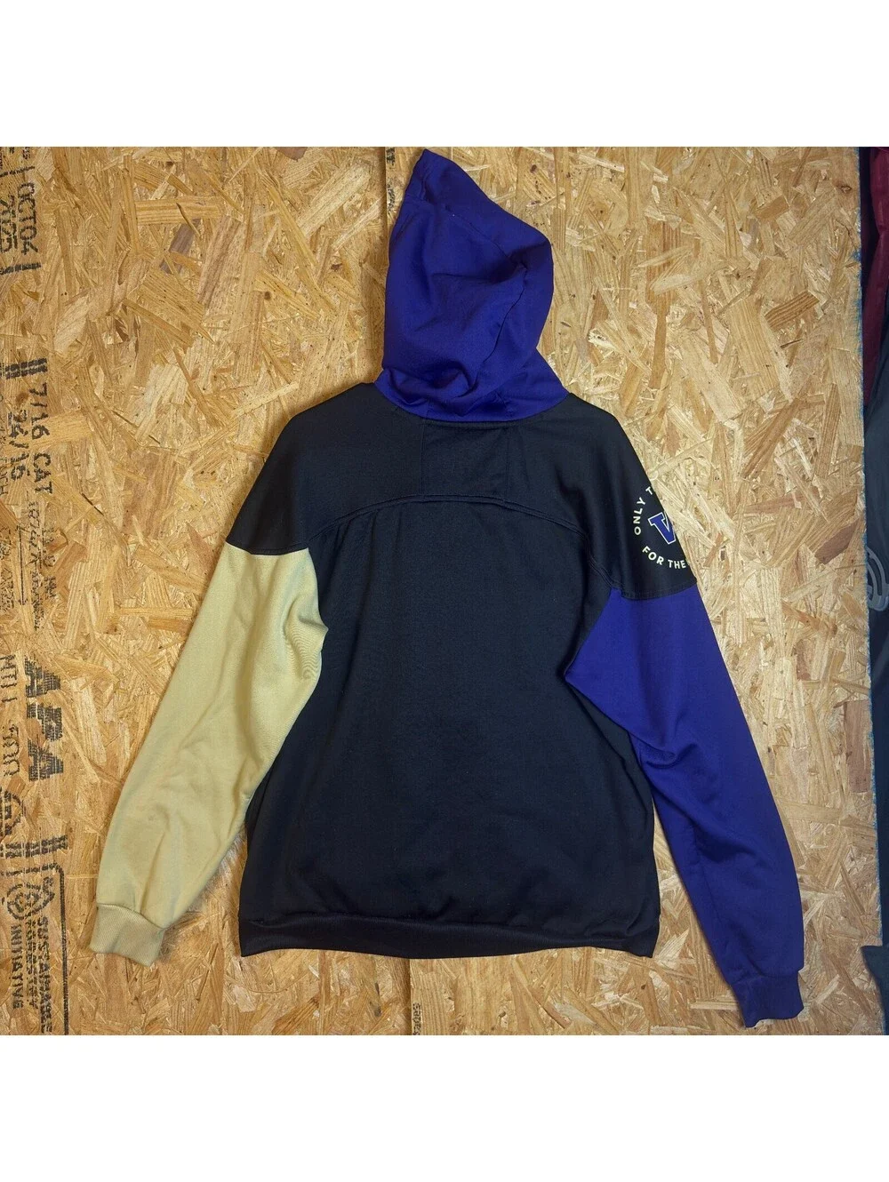 Adidas Washington Huskies Colorblock Hoodie